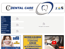 Tablet Screenshot of cdentalcare.com.mx